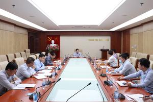 Xác định phòng  chống  tham  nhũng  là một trong những nhiệm vụ trọng tâm trong chỉ đạo, điều hành