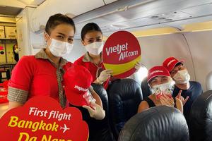 Vietjet khôi phục đường bay quốc tế đầu tiên giữa Đà Nẵng và Thái Lan