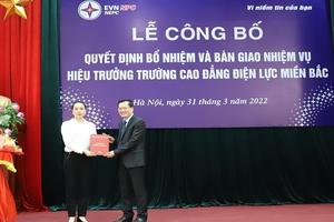 Ông Bùi Xuân Hồi trúng tuyển chức danh Hiệu trưởng Trường Cao đẳng Điện lực miền Bắc