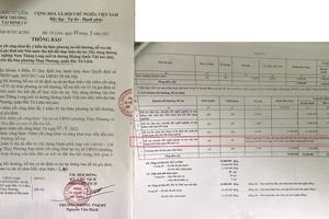 Bắc Từ Liêm: Công khai phương án bồi thường trả đất dịch vụ cho gia đình bà Nguyễn Thị Tý
