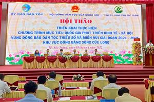 Phát triển kinh tế - xã hội vùng đồng bào dân tộc thiểu số đồng bằng sông Cửu Long