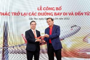 Vietjet công bố khai thác 10 đường bay đến và đi từ Cần Thơ