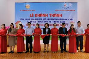 BSR khánh thành công trình nhà bán trú học sinh Trường Mầm non Tả Ván, Hà Giang