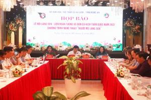 Liên hoan Tuồng và Dân ca kịch toàn quốc gắn với Lễ hội Làng Sen 2022