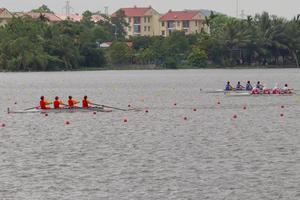 Đội tuyển Việt Nam dẫn đầu với 6 lần về đích thứ nhất môn đua thuyền Rowing tại Sea Games 31

