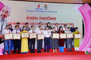 NLĐ PV GAS được tôn vinh tại Lễ phát động Tháng Công nhân năm 2022