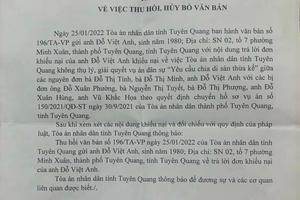 TAND phải thực thi pháp luật cho chính xác!