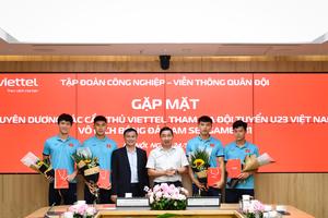 Viettel tuyên dương bốn cầu thủ có đóng góp cho Đội tuyển U23 Việt Nam tại SEA Games 31