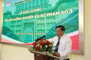 Khai giảng lớp nghiệp vụ sư phạm cho cán bộ giảng viên HUBT