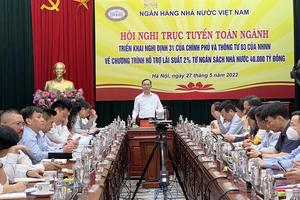 Ngân hàng Nhà nước triển khai gói hỗ trợ lãi suất 2%