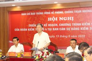 Công tác kiểm tra phải có trọng tâm, trọng điểm và đảm bảo dân chủ, khách quan