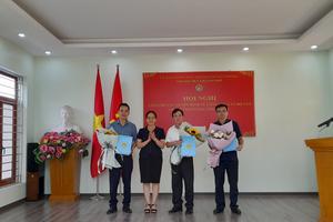Công bố các quyết định về công tác cán bộ

