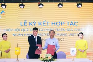 PVcomBank ký biên bản ghi nhớ hợp tác với Hiệp hội Quỹ đầu tư phát triển địa phương