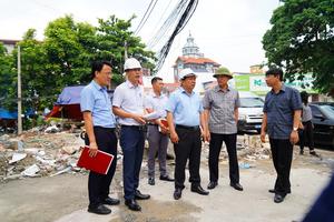 Dự án cải tạo, nâng cấp đường tỉnh 359, huyện Thủy Nguyên tiến triển rất chậm

