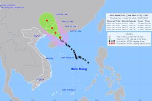 Bão số 1: Lo lắng nhất là gió trên biển rất lớn, lũ quét, sạt lở đất vẫn nguy hiểm