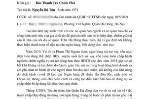 Chi cục Thi hành án dân sự quận Hà Đông đã đúng luật khi cưỡng chế tài sản người dân?