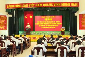 Đảng ủy Vùng Cảnh sát biển 3 tổng kết 10 năm thực hiện Nghị quyết 765 của Quân ủy Trung ương