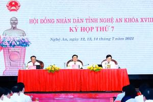 Khai mạc kỳ họp thứ 7, HĐND tỉnh Nghệ An khóa XVIII