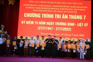 Tổng cục Chính trị Quân đội nhân dân Việt Nam “Tri ân Tháng 7”