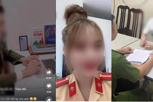 Án phạt thật cho phút bốc đồng diện trang phục công an “sống ảo” câu like