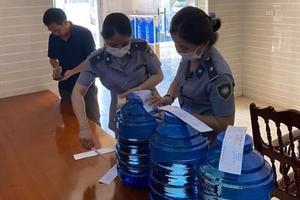 Thanh tra các cơ sở sản xuất nước uống đóng chai, nước khoáng thiên nhiên
