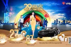 Trúng ngay ô tô Mercedes khi tham gia tiệc sinh nhật 29 tuổi của VPBank