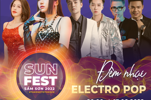 Dòng nhạc Electro Pop “cập bến” chuỗi sự kiện nghệ thuật Sun Fest Sầm Sơn 