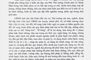Tập trung khắc phục “lỗ hổng” để ngăn ngừa tham nhũng, tiêu cực