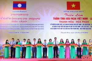 Khai mạc Triển lãm “Thắm tình hữu nghị Việt - Lào, Thanh Hóa - Hủa Phăn”