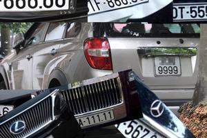 Chính phủ đề xuất đấu giá biển số xe với mức khởi điểm 20-40 triệu đồng