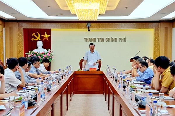 Thanh tra Chính phủ giao ban công tác tháng 8, triển khai nhiệm vụ tháng 9/2022