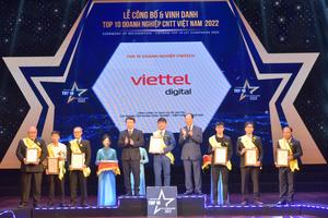 Viettel đứng đầu top doanh nghiệp công nghệ thông tin Việt Nam 2022