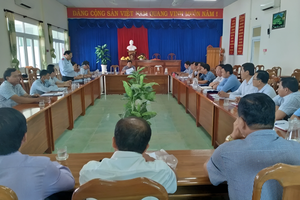 Thanh tra tỉnh Cà Mau kiểm tra việc thực hiện công tác thanh tra, giải quyết khiếu nại, tố cáo
