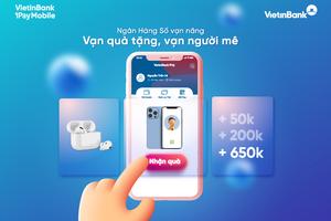 Đón “cơn mưa” ưu đãi khi trải nghiệm VietinBank iPay Mobile