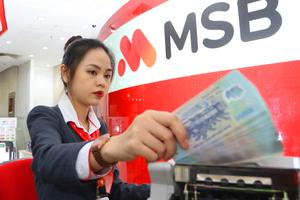 MSB chốt danh sách cổ đông chia cổ phiếu thưởng 30%