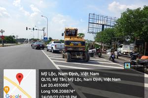 Nam Định: Giải toả hành lang an toàn đường bộ trên QL10