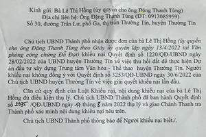 Cần thận trọng khi cưỡng chế thu hồi đất của công dân