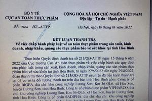 Xử phạt gần 300 triệu đồng vi phạm pháp luật về an toàn thực phẩm