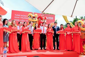 MSB khai trương địa điểm chi nhánh Hậu Giang