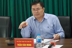 Phó Tổng Thanh tra Trần Văn Minh tiếp đoàn công dân tỉnh Bình Định