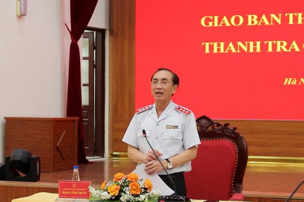 Hội nghị giao ban Thanh tra Chính phủ với thanh tra các bộ, ngành năm 2022