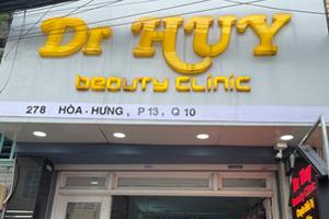 Chưa được cấp phép, cơ sở Dr Huy Beauty Clinic vẫn hoạt động khám bệnh, chữa bệnh