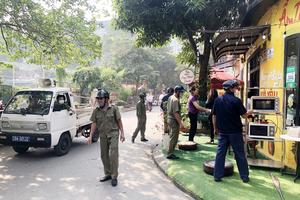 Hà Nội: BCĐ 197 phường Trung Văn ra quân xử lý vi phạm trật tự văn minh đô thị