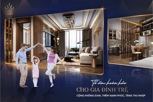 Căn hộ 1+ Diamond crown Hai Phong: Tổ ấm hoàn mỹ cho gia đình trẻ

​