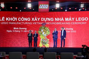 Bình Dương: Tập đoàn LEGO Khởi công nhà máy hơn 1,3 tỉ USD