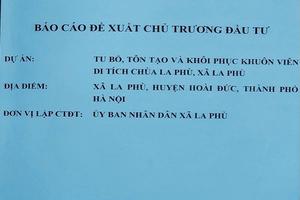 Sẽ đưa các hộ dân ra khỏi khu vực I của di tích