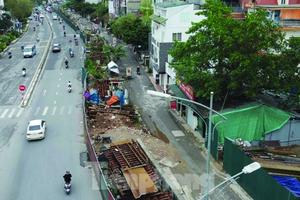 Hà Nội trở lại thi công mở rộng đường Âu Cơ – Nghi Tàm