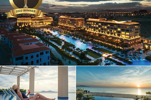 Khu nghỉ dưỡng Sheraton Grand Đà Nẵng của Tập đoàn BRG vinh dự nhận
hai giải thưởng từ 2022 World Luxury Awards