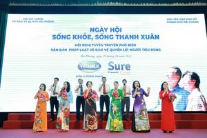 Vinamilk đồng hành cùng người cao tuổi Hải Phòng lan tỏa thông điệp “Sống khỏe, sống thanh xuân”

