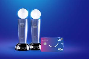 VIB lập ‘cú đúp’ giải thưởng quốc tế về thẻ tín dụng 2 năm liên tiếp